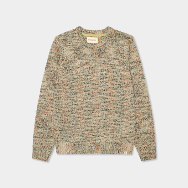 Knit Sweater / 6528 - Lightkhaki