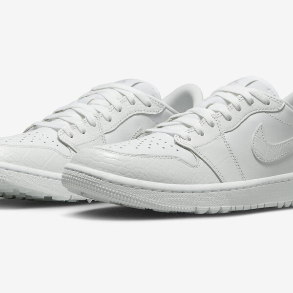 Air Jordan 1 Low Golf “White Croc”