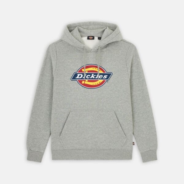 ICON LOGO HOODIE GREY