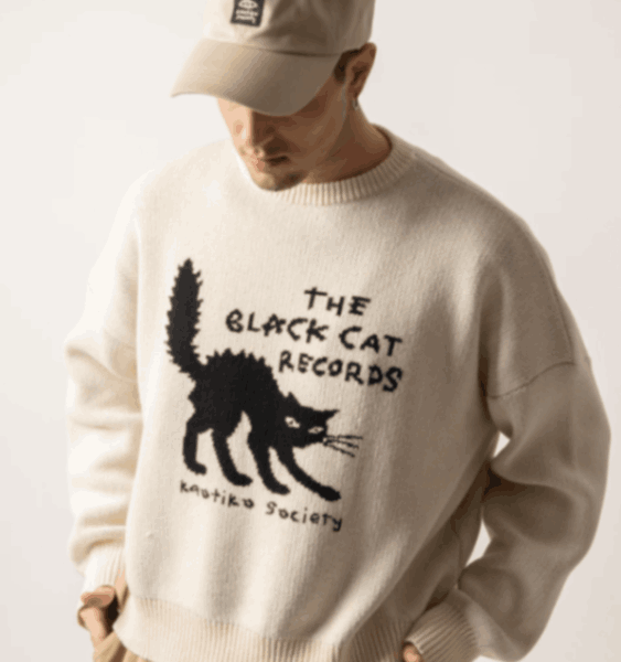 SWEATER THE BLACK CAT